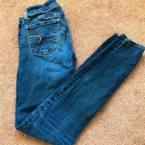 American Eagle jeggings, size 4 long
